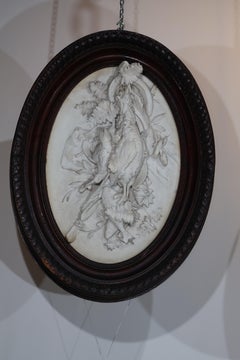 Exquisite and Very Important Pair of "Natures Mortes" Carrara Marble