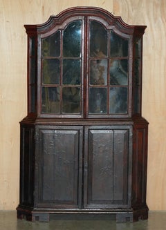 EXQUISITE ANTIQUE 18TH CENTURY CHiNESE CHINOISERIE 1780 CHINA CABINET CUPBOARD
