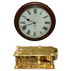 EXQUISITE Antique CIR 1880 WINTERHALDER & HOFMEIER WALL CLOCK STUNNING MOVEMENT