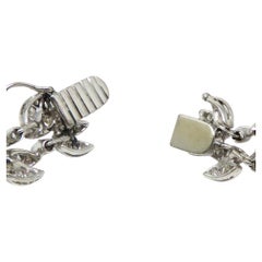 Exquisite Antique Diamond Armband - 26mm breit, 6,75 Zoll lang