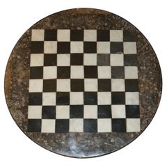 EXQUISITE ANTiQUE EXTRA LARGE PLATEAU DE TABLE EN FOSSIL EN MARBRE