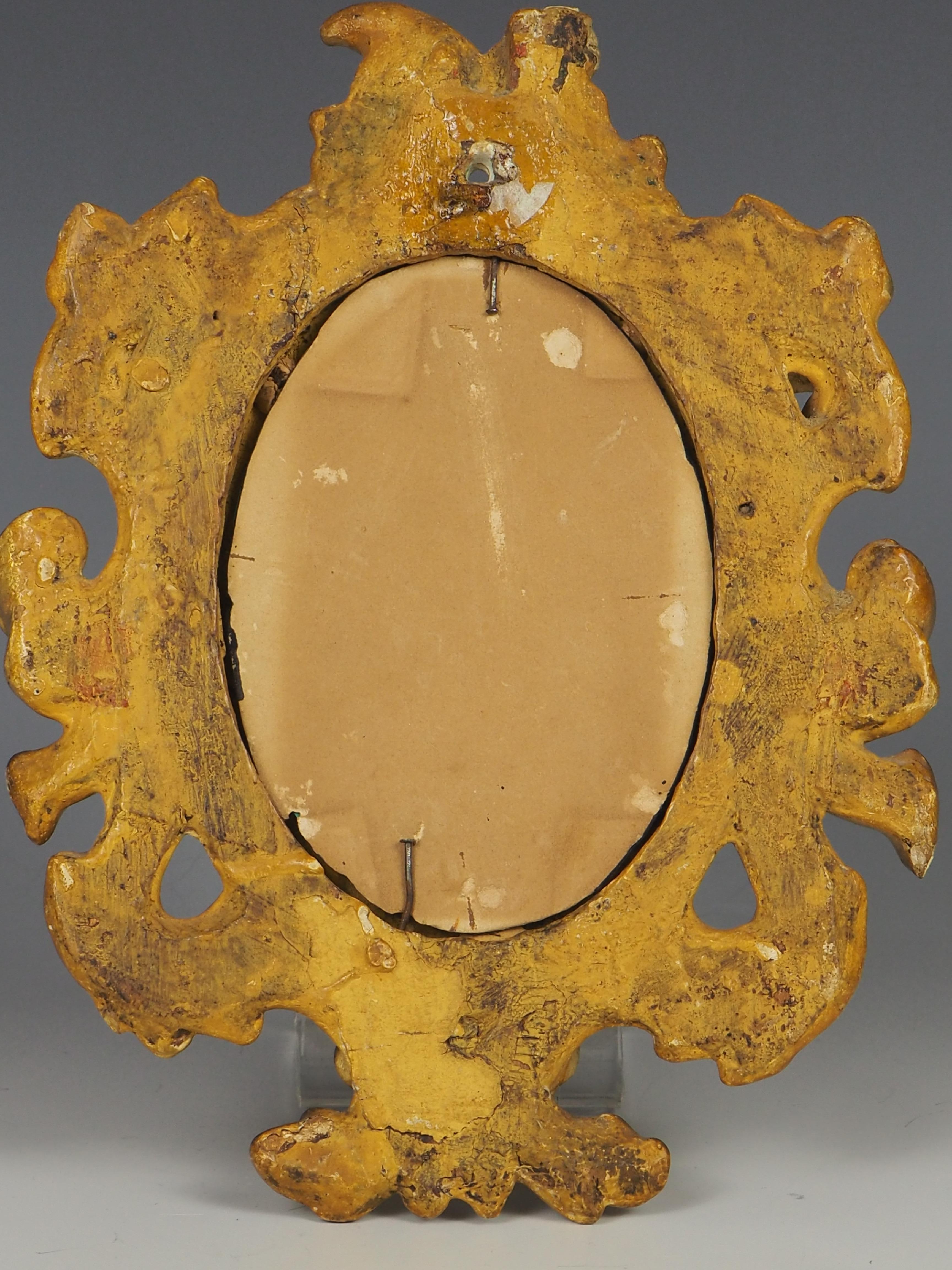 Exquisite Antique Italian Giltwood Wall Mirror For Sale 6