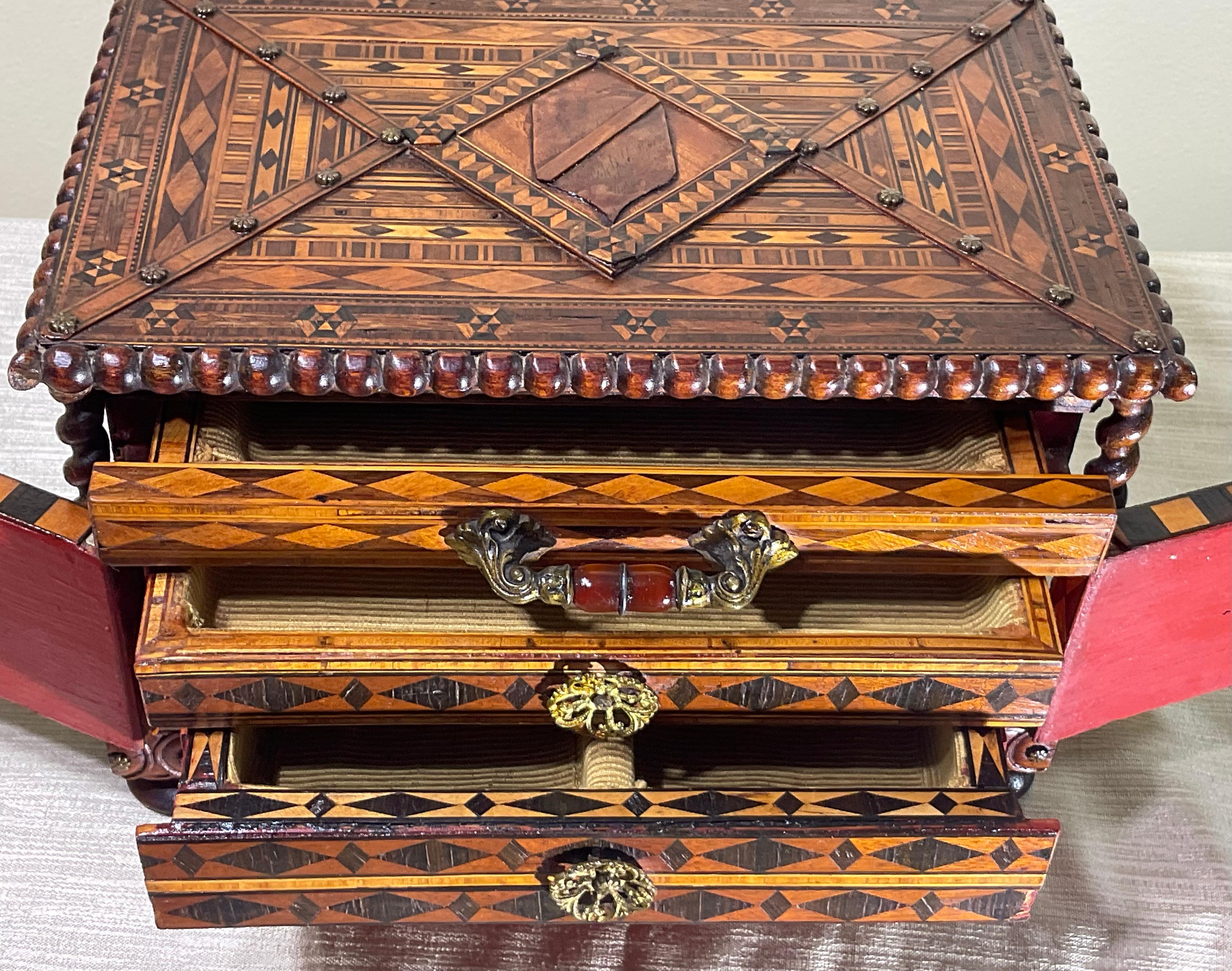 Exquisite Antique Jewellery Box 8