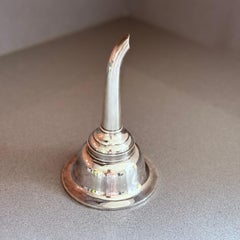 Exquisite antike Sterling Silber Wein Trichter gepunzt, vergoldet Superb Qualität