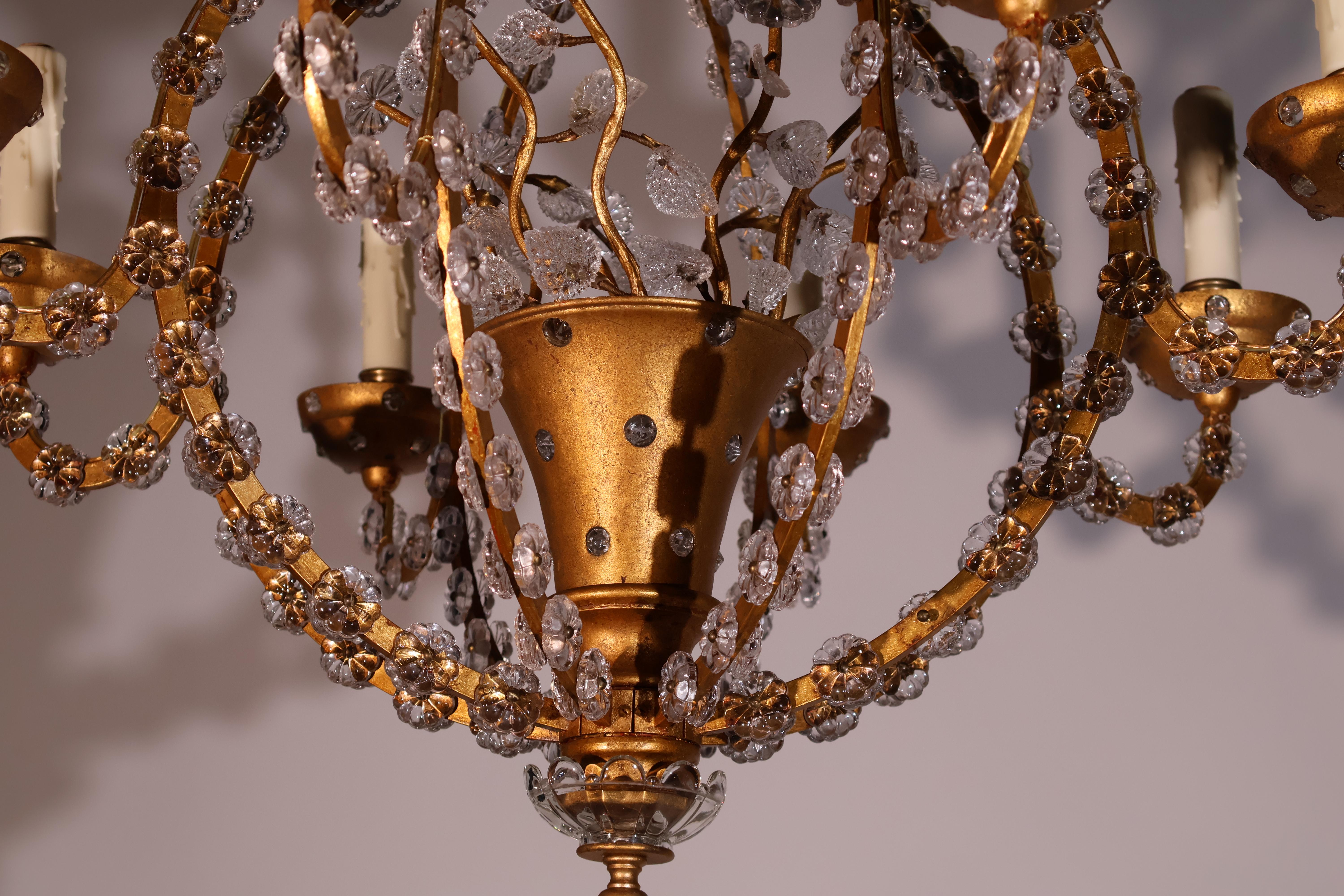 Squisito lampadario Art Deco in vendita 2