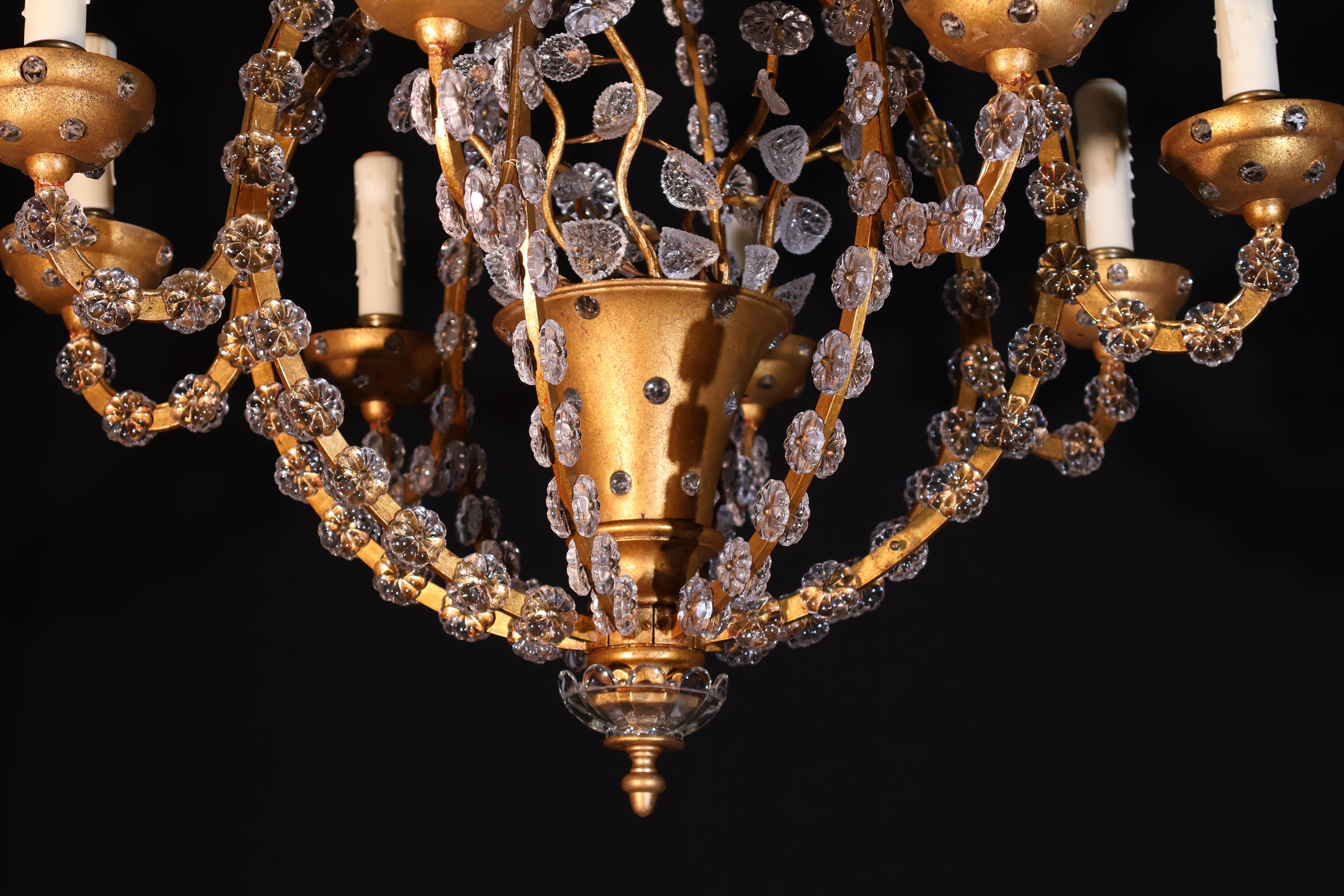 Squisito lampadario Art Deco in vendita 5