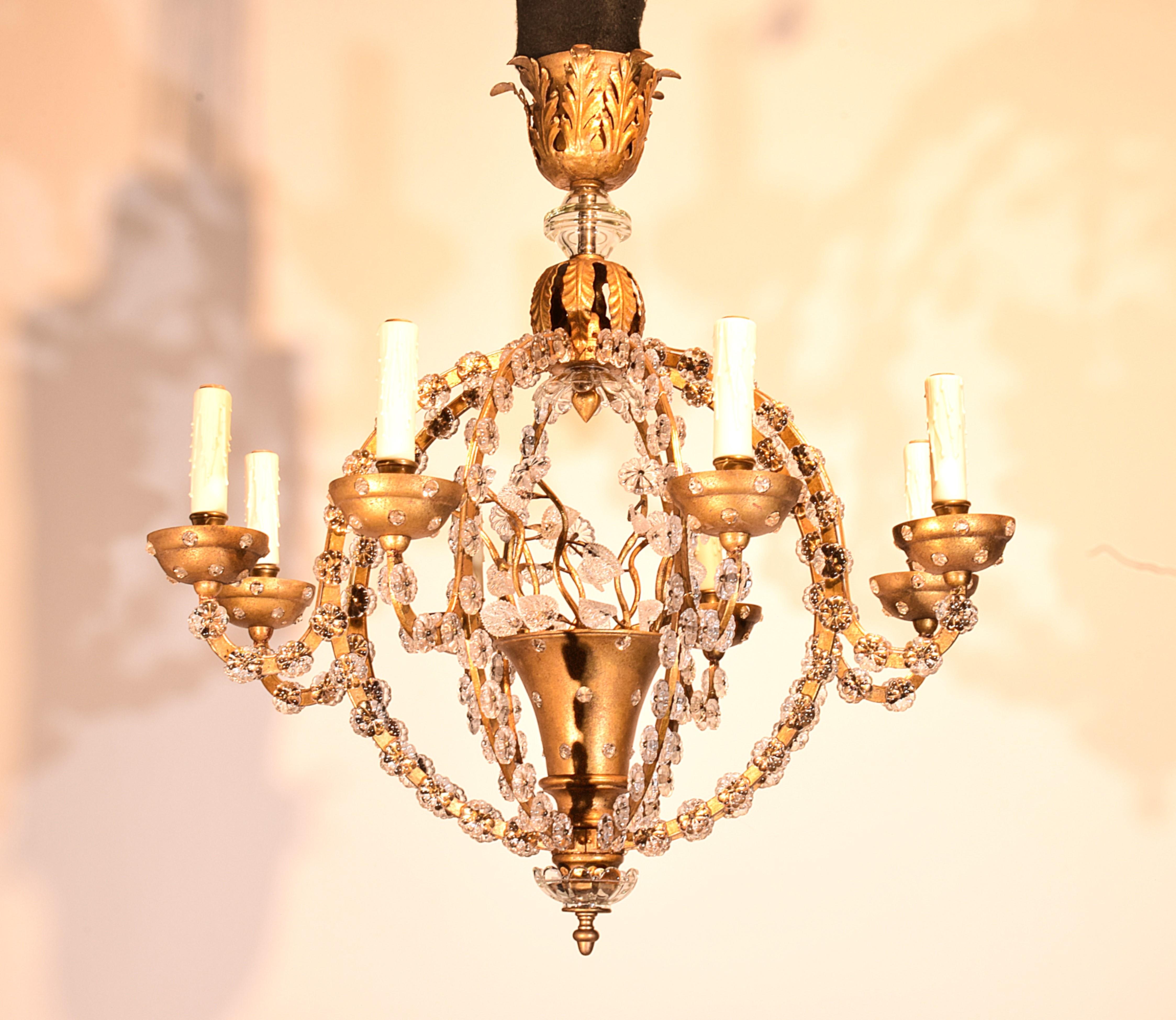 Squisito lampadario Art Deco in vendita 6