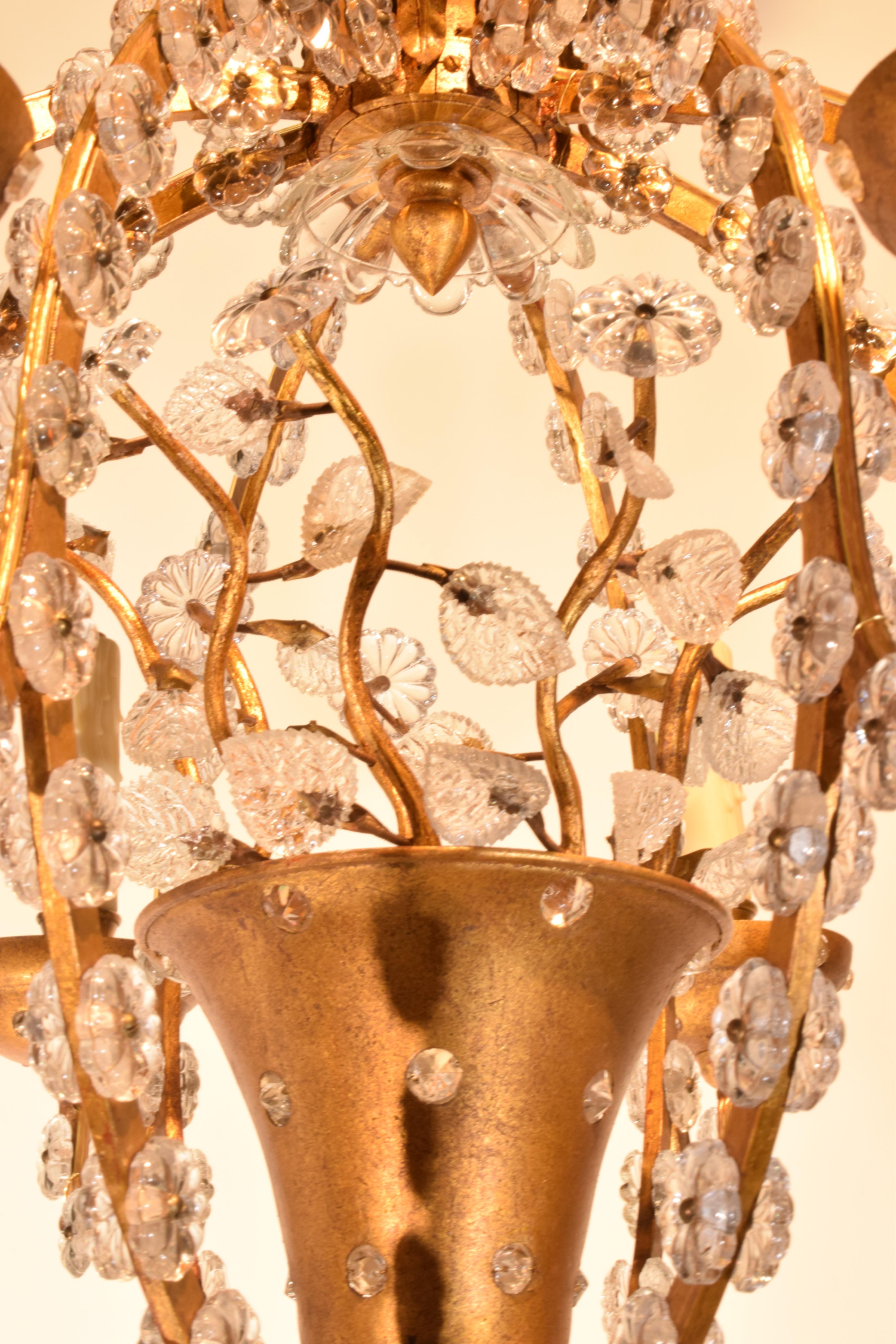 Squisito lampadario Art Deco in vendita 7