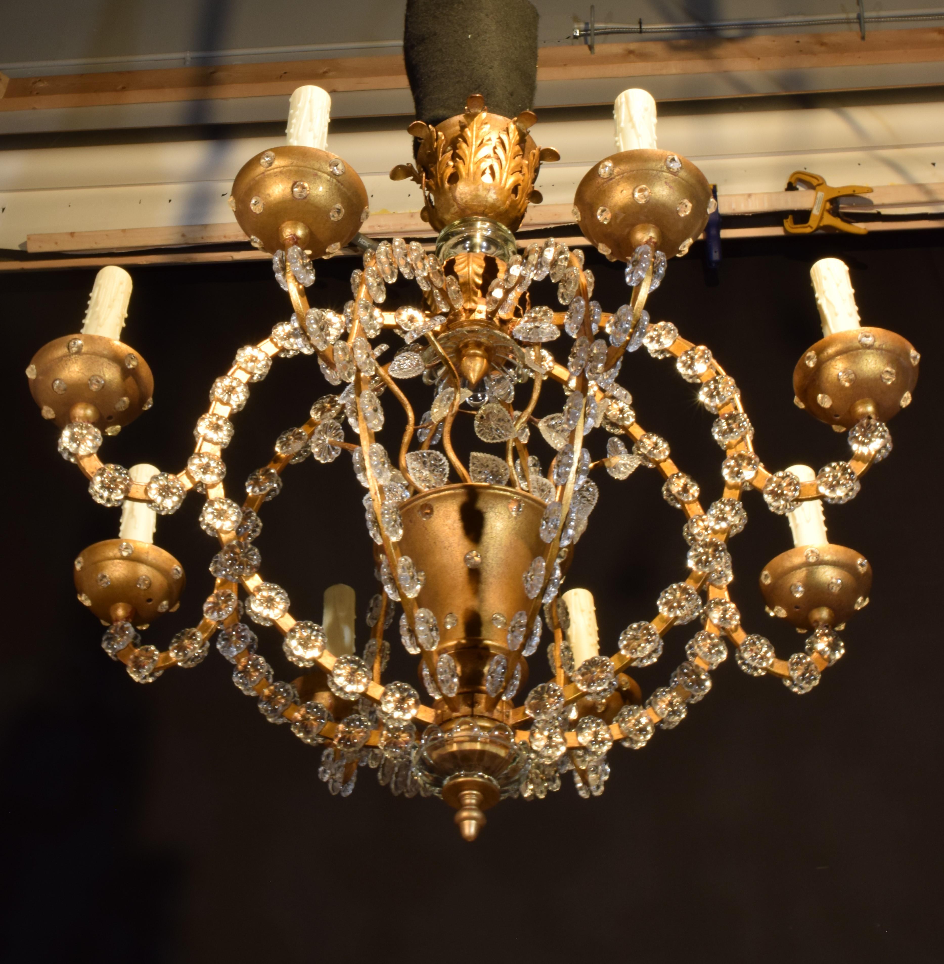 Squisito lampadario Art Deco in vendita 12