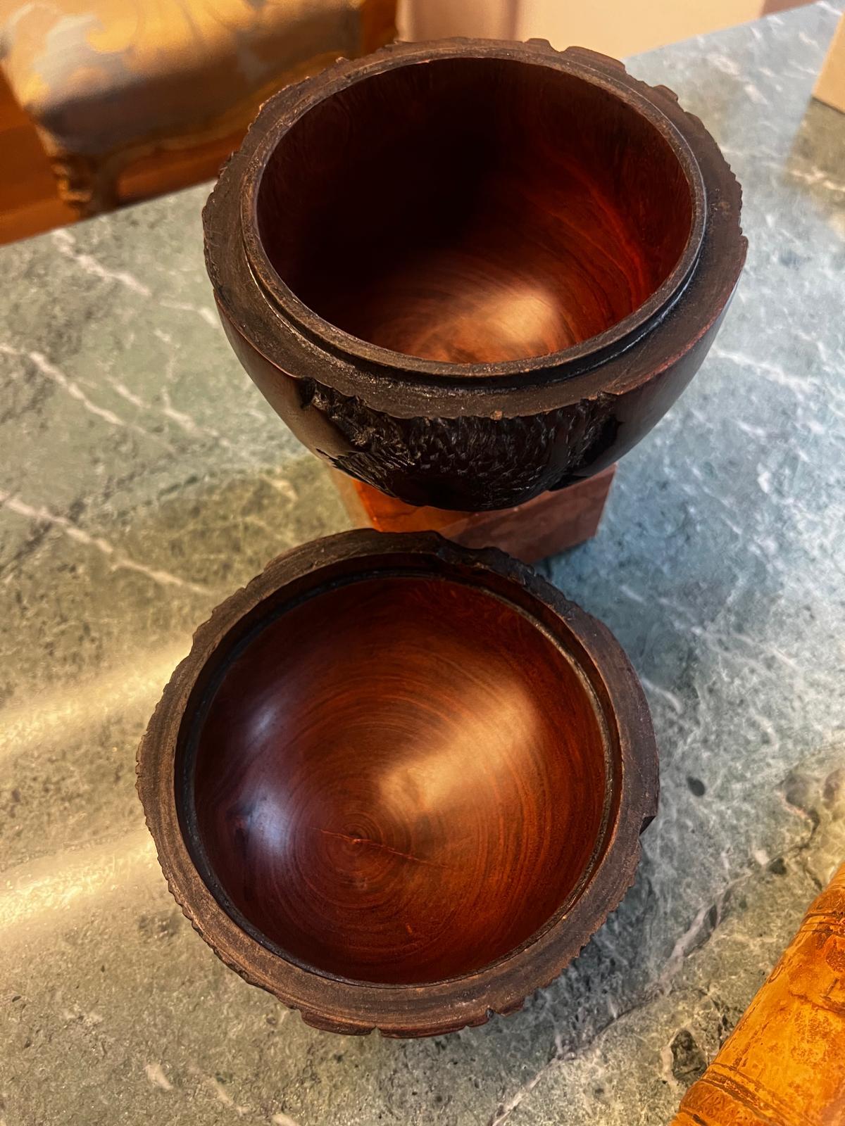 Austrian Exquisite Art Deco Ebony World Globe Vienna 1900 For Sale