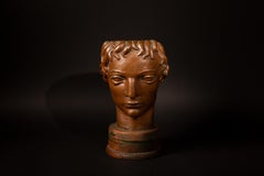 Exquisita escultura Art Déco de Frederick Cooper (Kupur) 12 "H