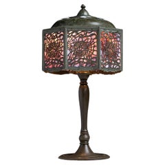 Exquisite Art Nouveau Lamp, England circa 1920