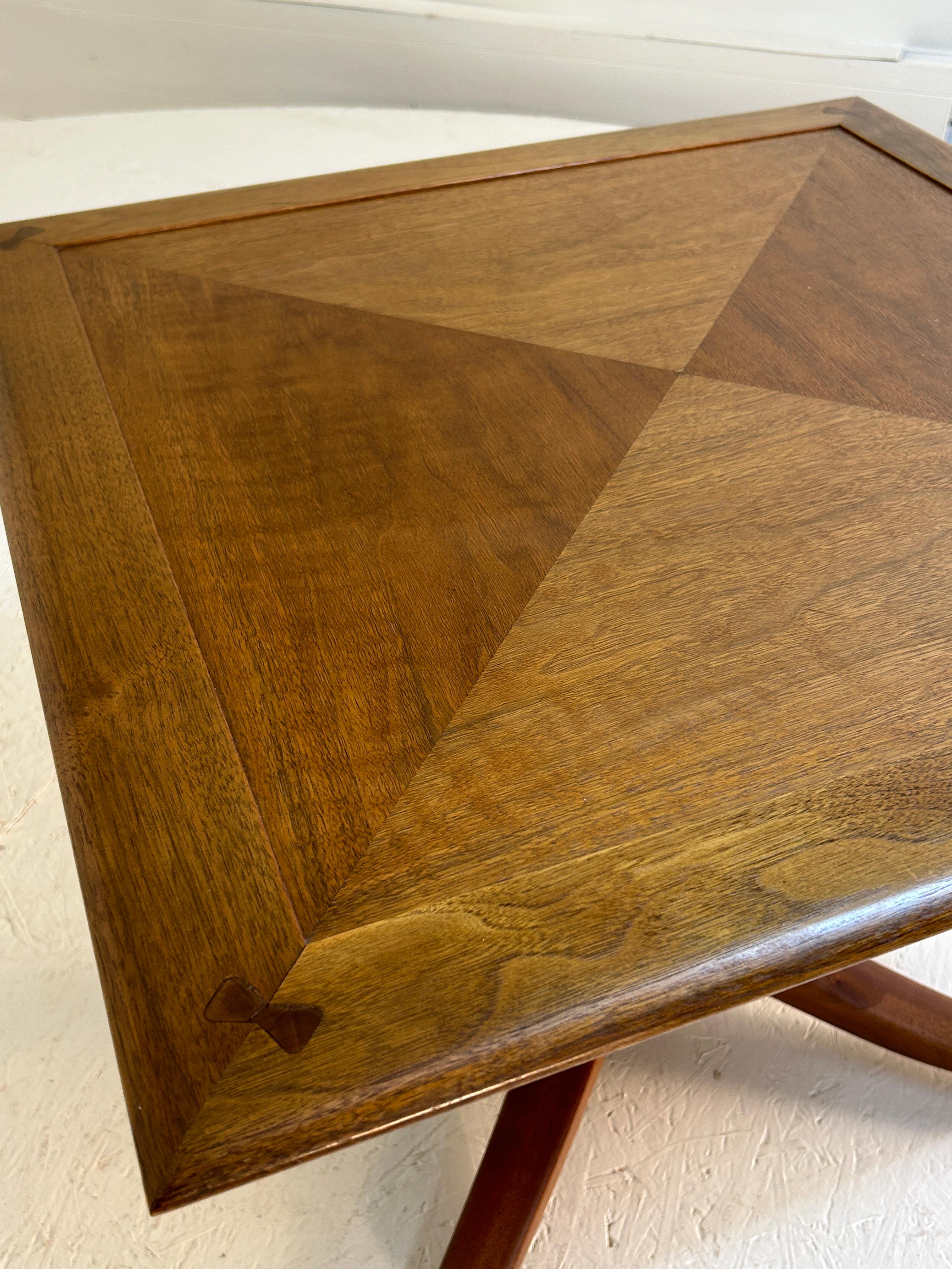 American Exquisite Barney Flagg cocktail table for Drexel For Sale