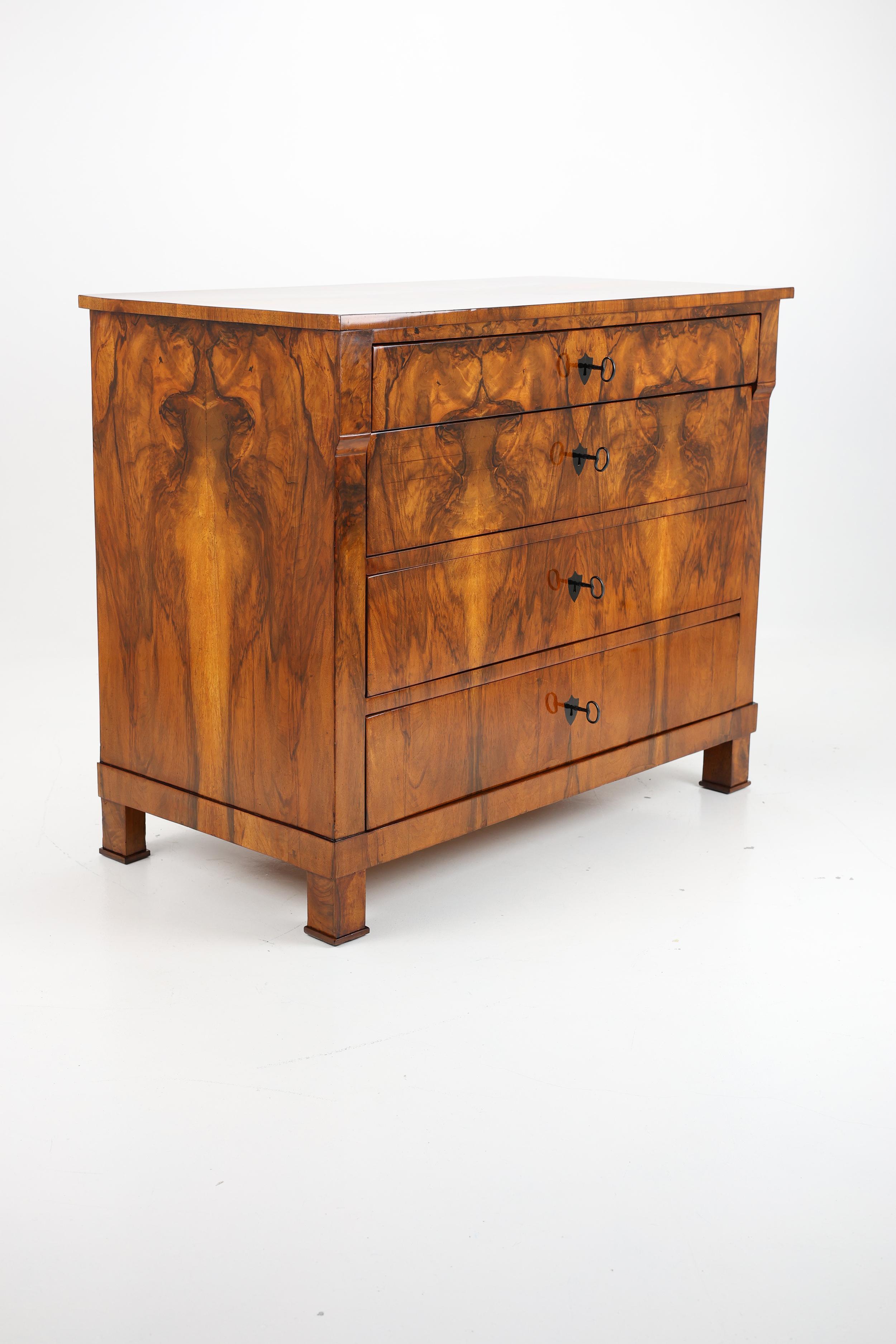Exquisite Biedermeier Commode, Circa 1820 For Sale 4