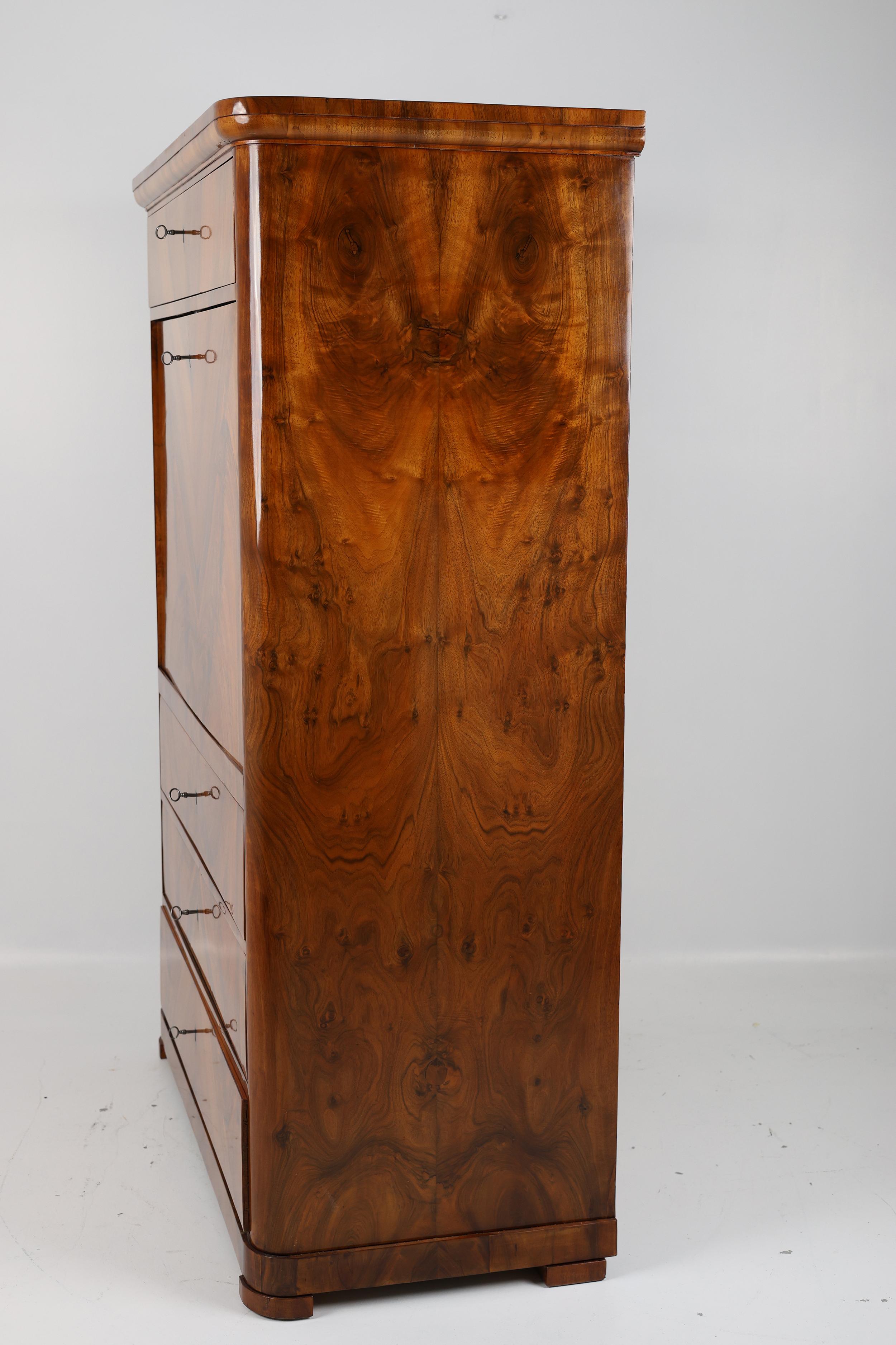 Exquisiter Biedermeier-Sekretär, Deutschland, ca. 1825-1830 im Angebot 3