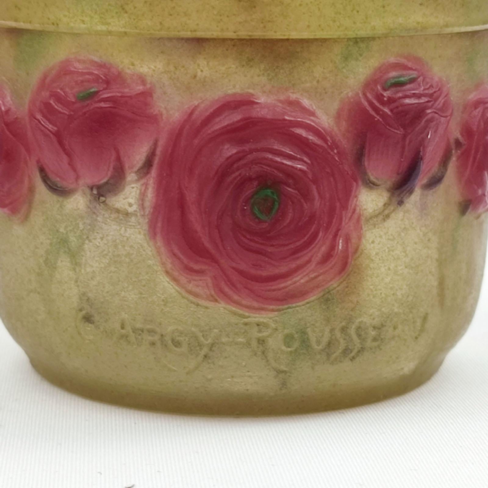 Exquisite Box in Pate De Verre by G. Argy-Rousseau in vendita 3