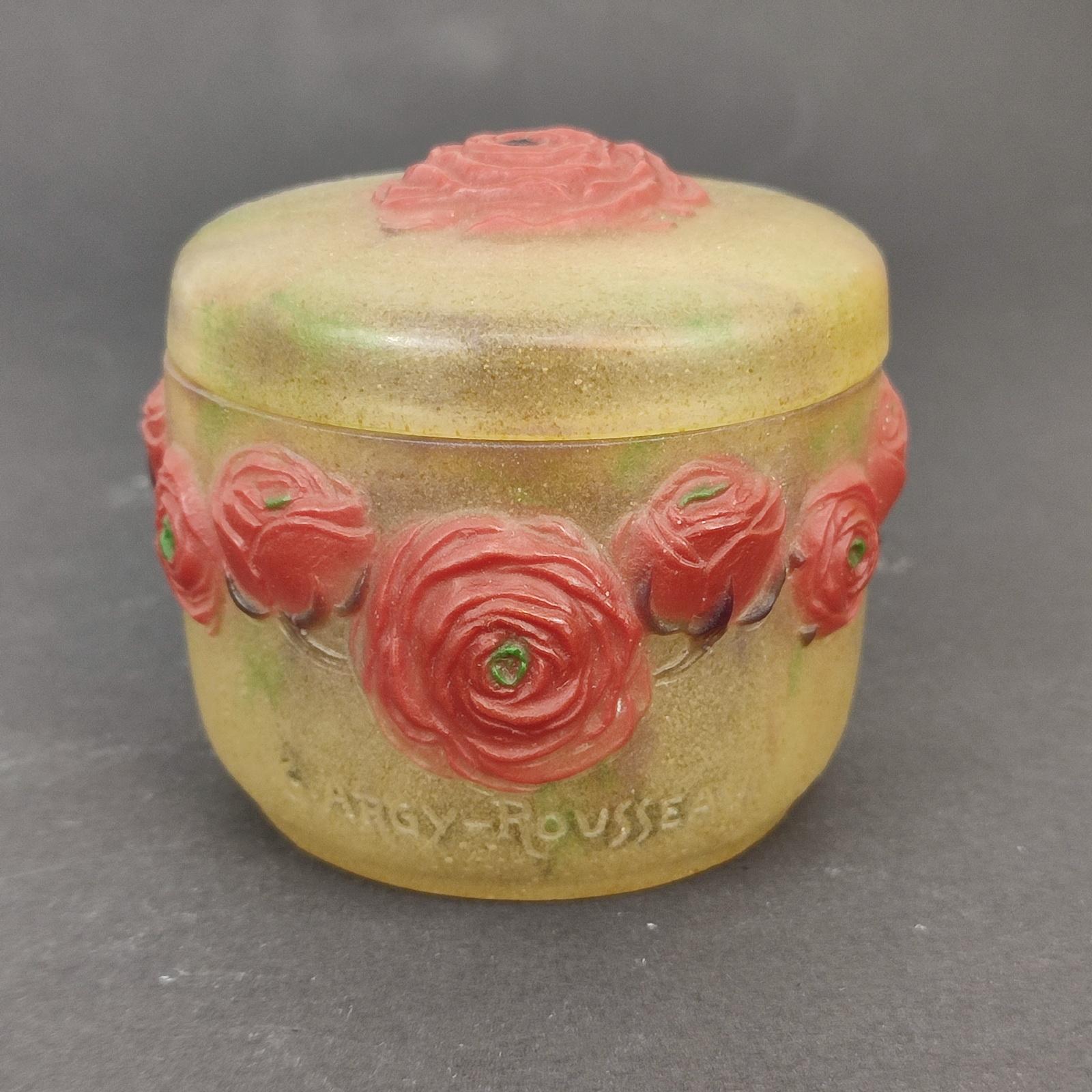 Exquisite Box in Pate De Verre by G. Argy-Rousseau in vendita 4