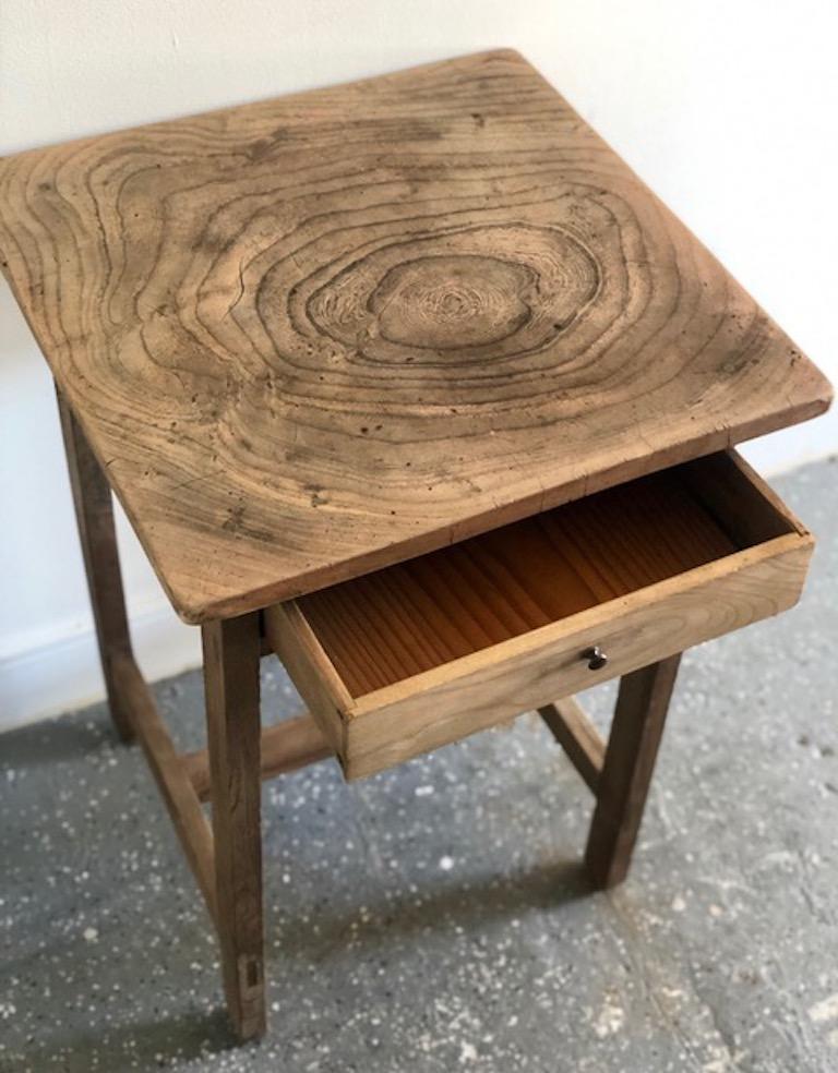 Exquisite Brown, Tongue and Groove Wooden Top Table For Sale at 1stDibs