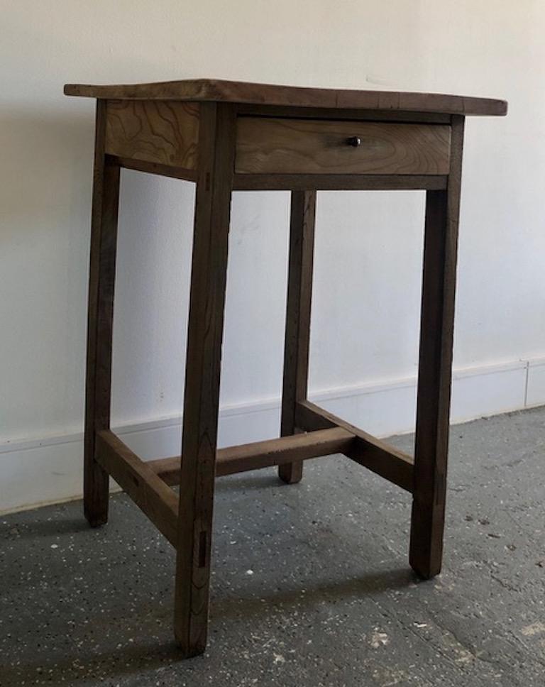Exquisite Brown, Tongue and Groove Wooden Top Table For Sale at 1stDibs