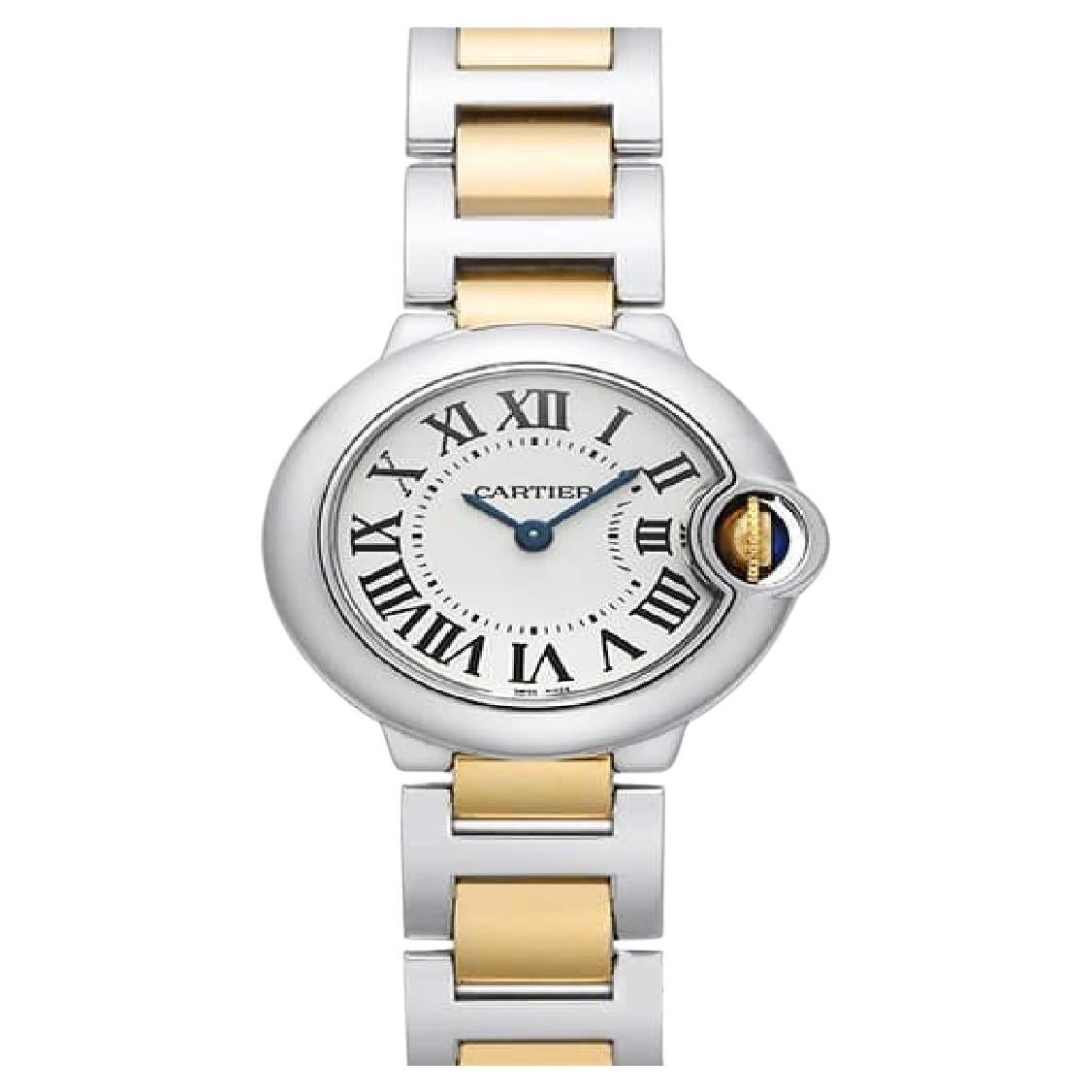 Exquisite Cartier Baron Blue 28mm W69007Z3 Classic Luxury Timepiece