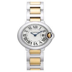Exquisite Cartier Baron Blue 28mm W69007Z3 Classic Luxury Timepiece