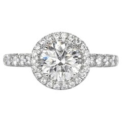 Exquisite Cartier Destinée Platinum & Diamond Engagement Ring