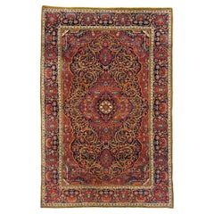  Exquisite Colourful Hand Made Wool Rug