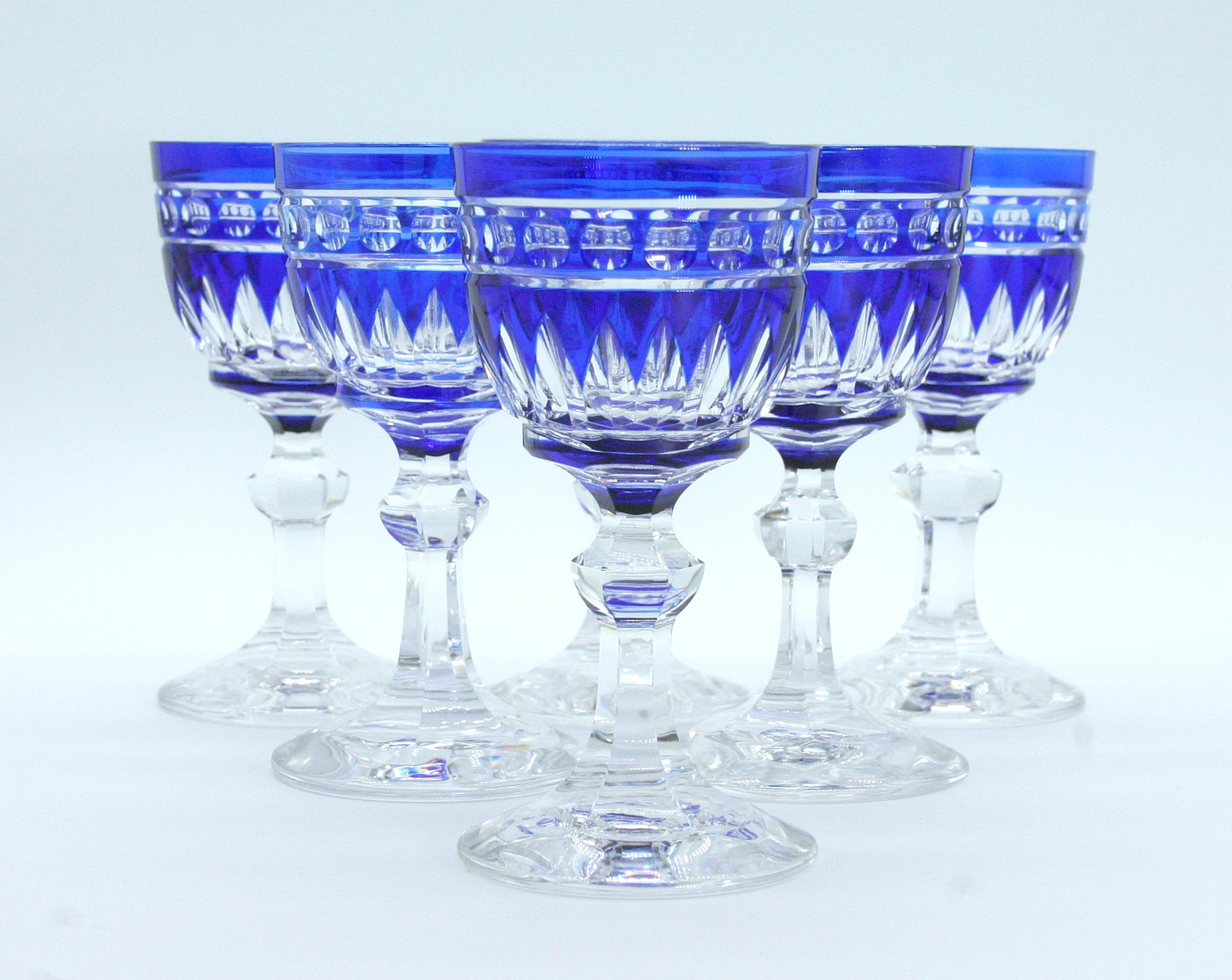 Exquisite Cut Crystal Barware / Tableware Service / 10 People For Sale 1