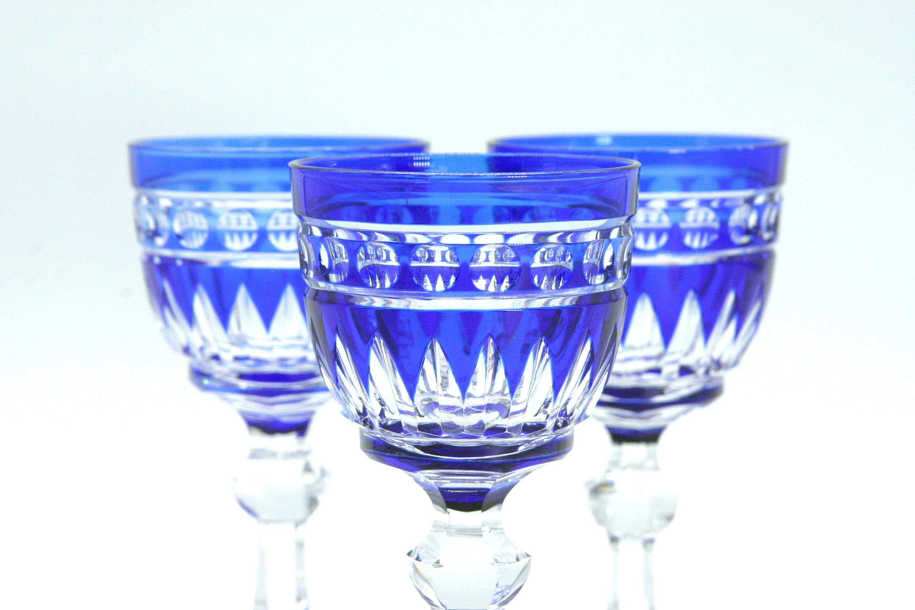 Exquisite Cut Crystal Barware / Tableware Service / 10 People For Sale 2