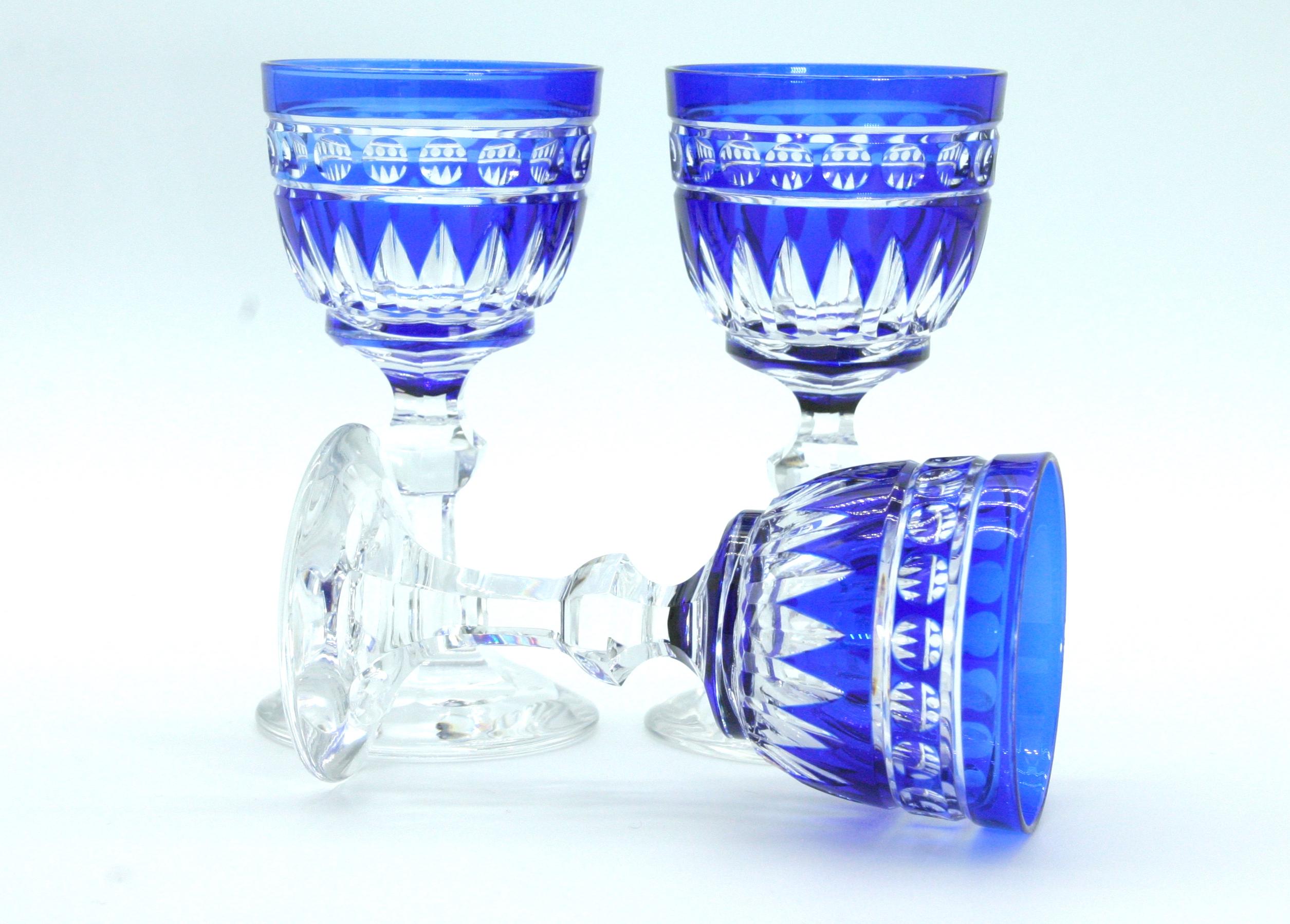 Exquisite Cut Crystal Barware / Tableware Service / 10 People For Sale 3