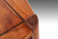 Exquisite Danish Modern Extension Dining Table in Teak, Denmark, c. 1960's