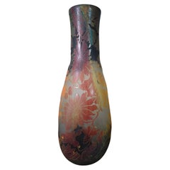 Squisito vaso di vetro Daum Nancy