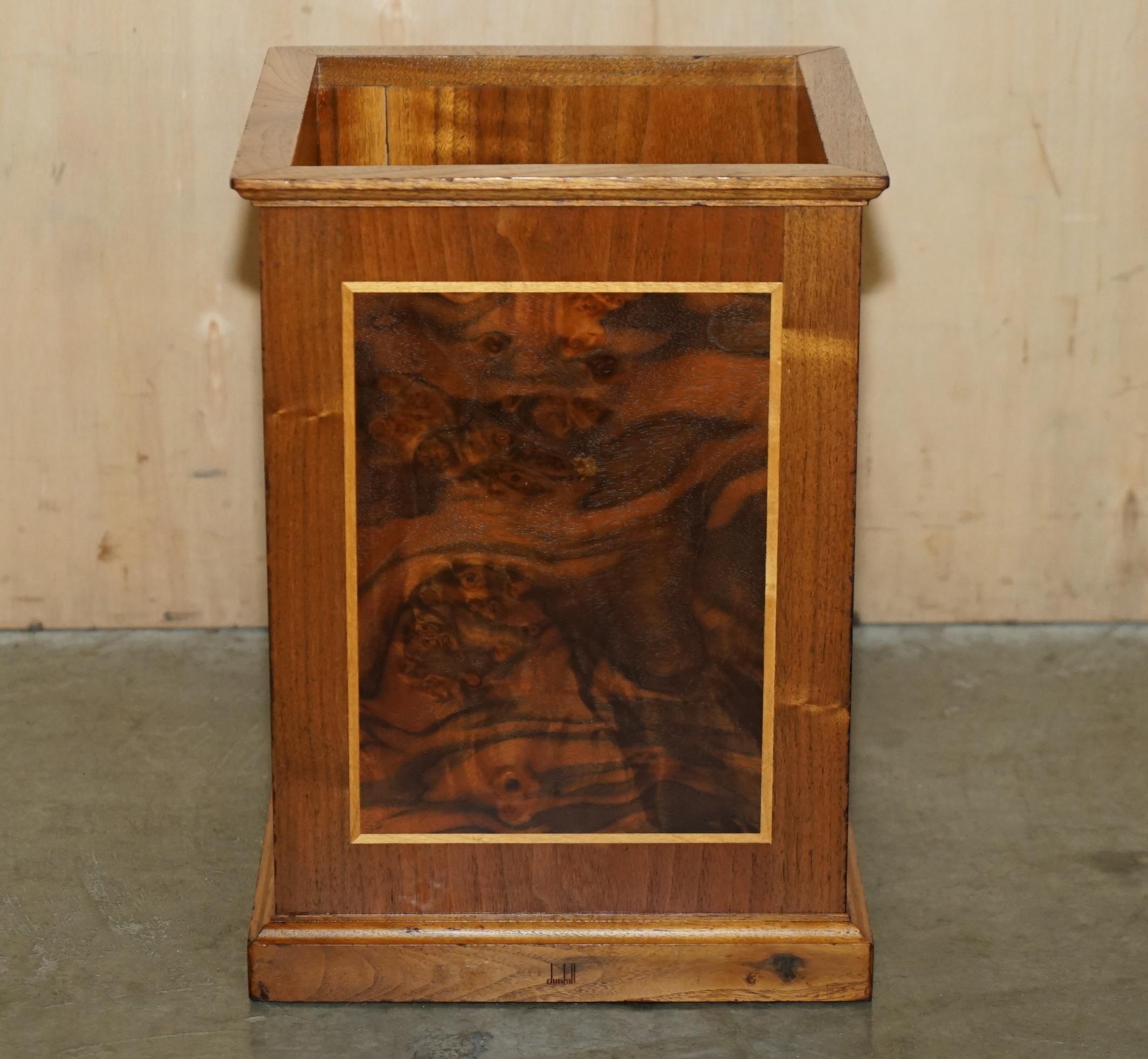 Royal House Antiques

Royal House Antiques is delighted to offer for sale this absolutely stunning, hand made in England Viscount David Linley, made for Alfred Dunhill wastepaper bin

A very well made and decorative piece, it looks smart and elegant