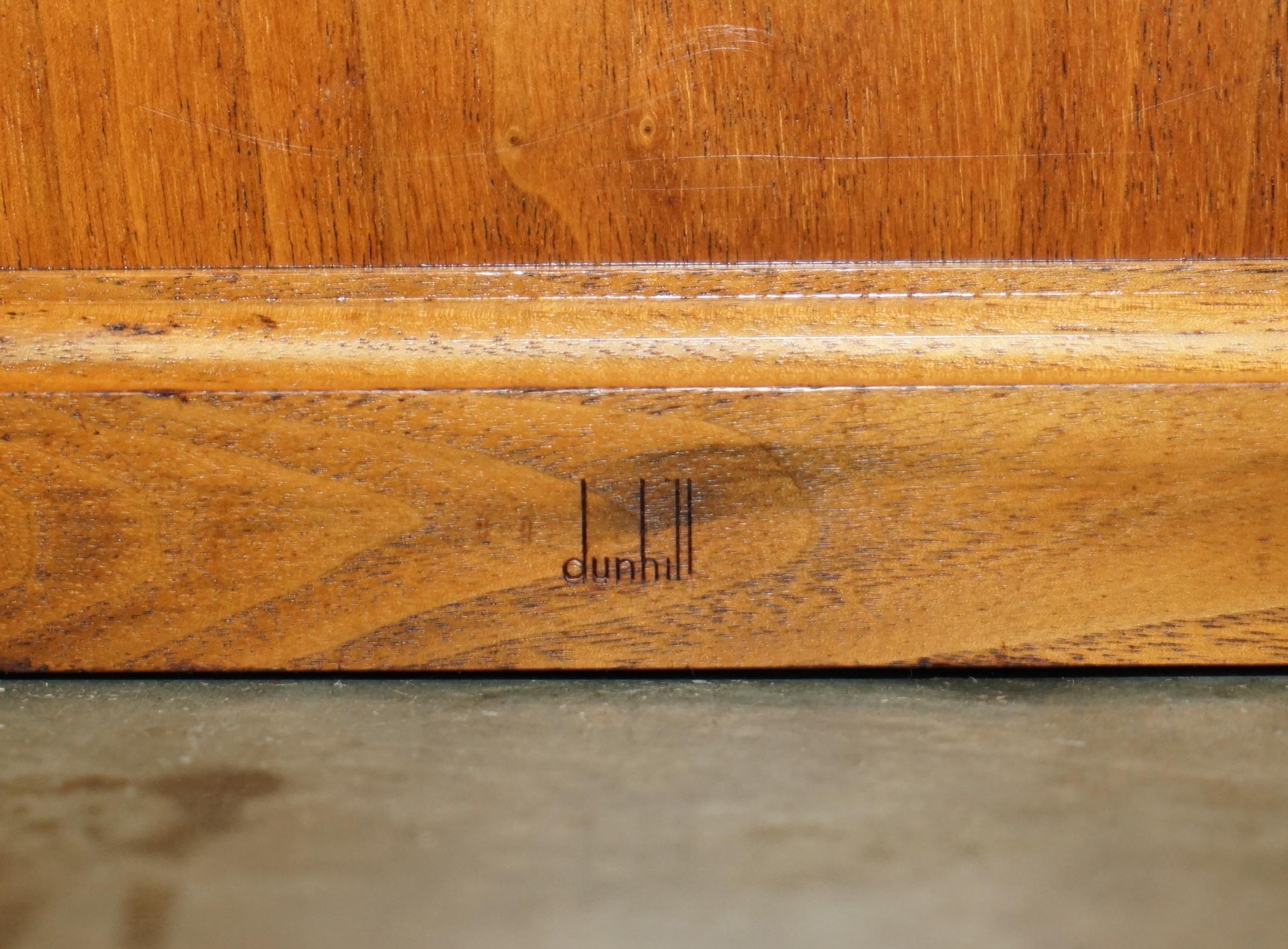 Victorian EXQUISITE DAVID LINLEY ALFRED DUNHILL STAMPED WASTEPAPER BiN BURR WALNUT SATIN