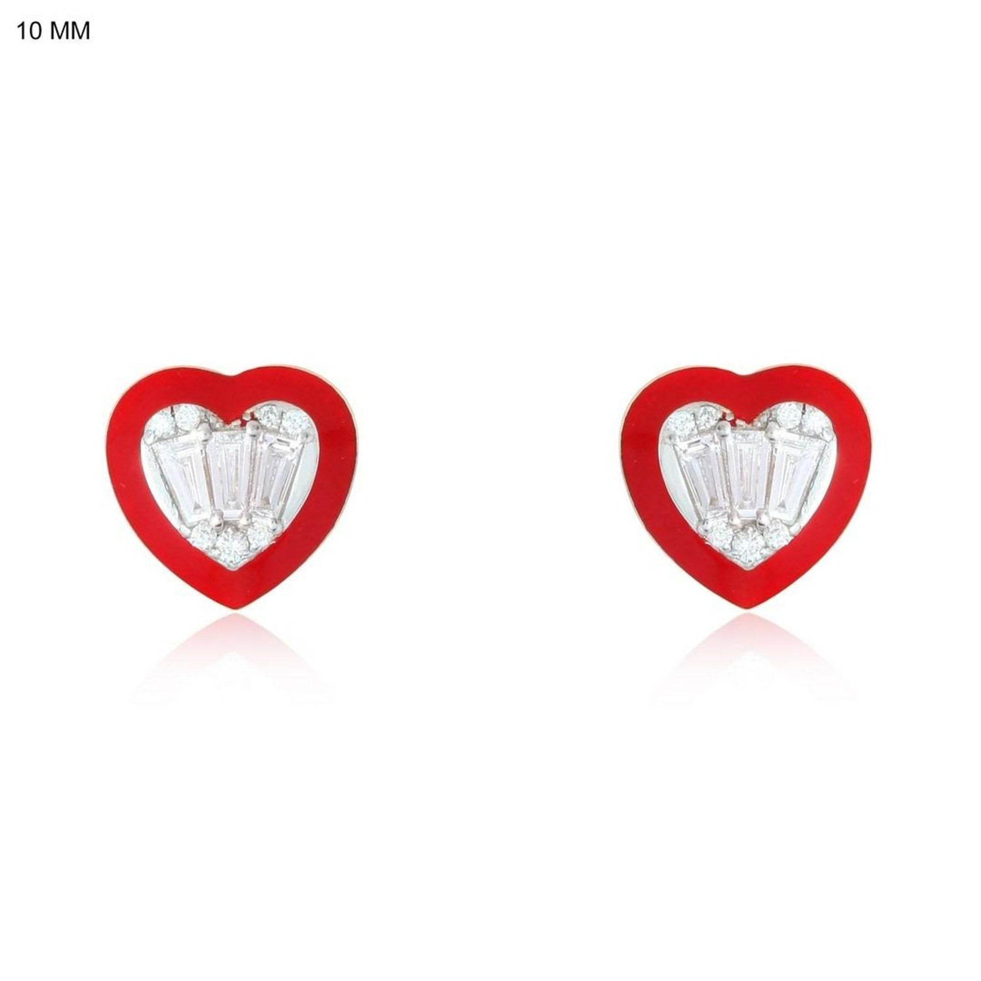 Boucles d'oreilles exquises en or jaune 14K avec diamants en vente