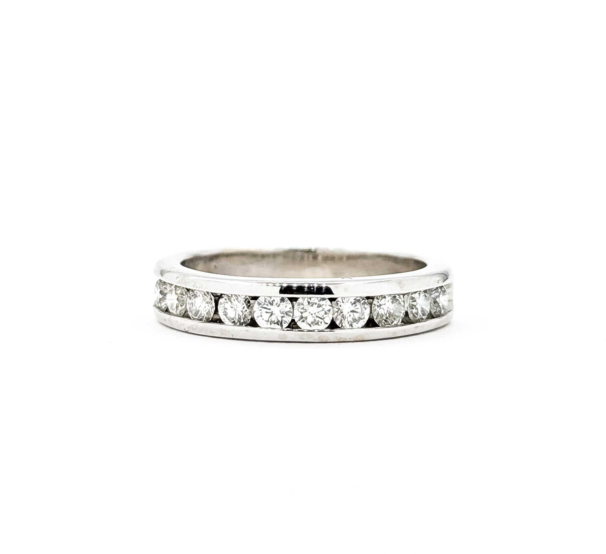 Exquisite Diamond Bridal Ring in 14k White Gold For Sale 4