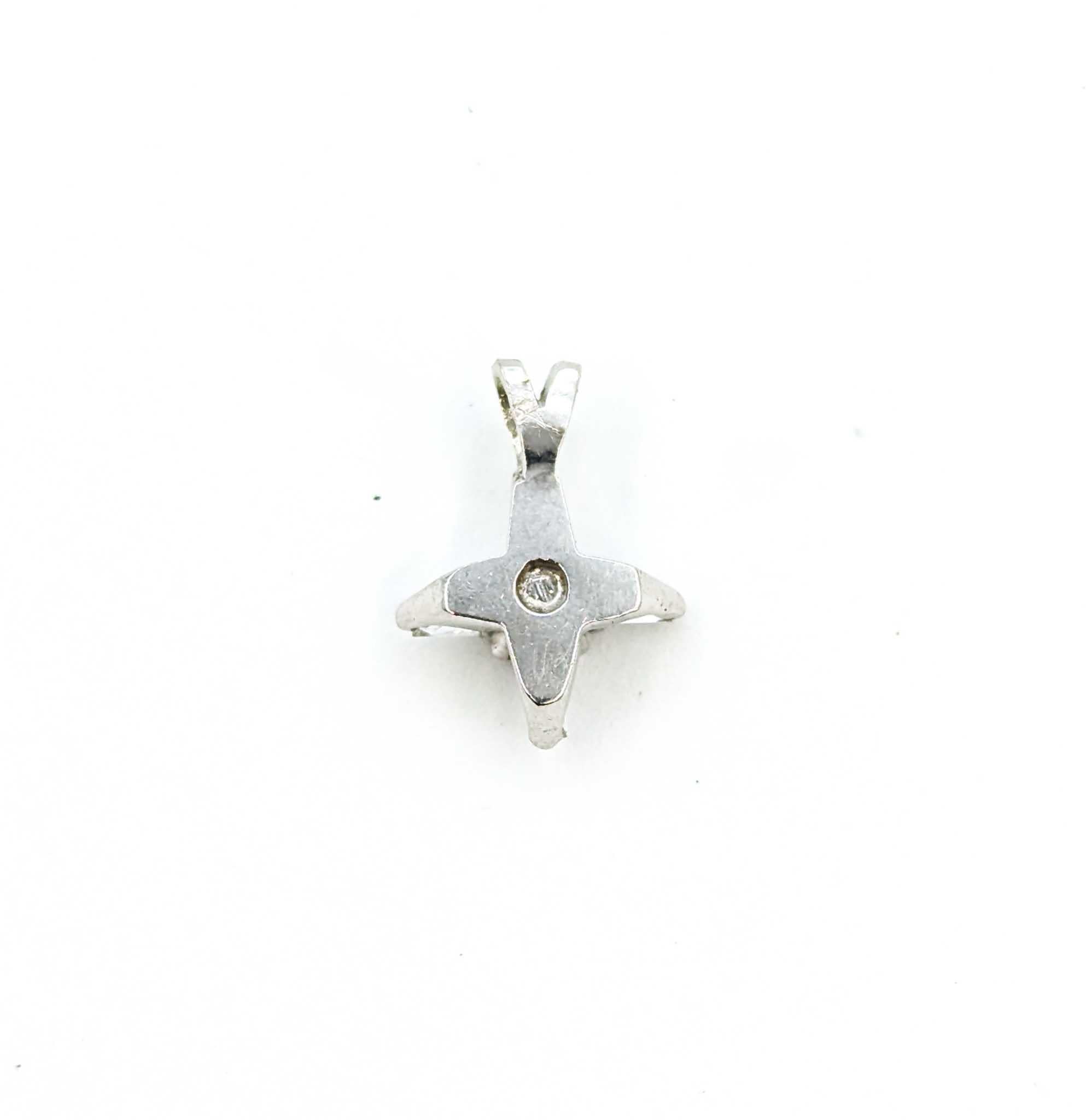 Exquisiter Diamant-Mode-Anhänger aus 14k Weißgold im Zustand „Hervorragend“ im Angebot in Bloomington, MN