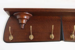 Dutch Design Art Deco Amsterdam School Coat Rack by Hildo Krop 1920 Hat Rack