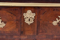 Exquisite Early 19th Century Regence Three Drawer Commode with Bronze D'ore