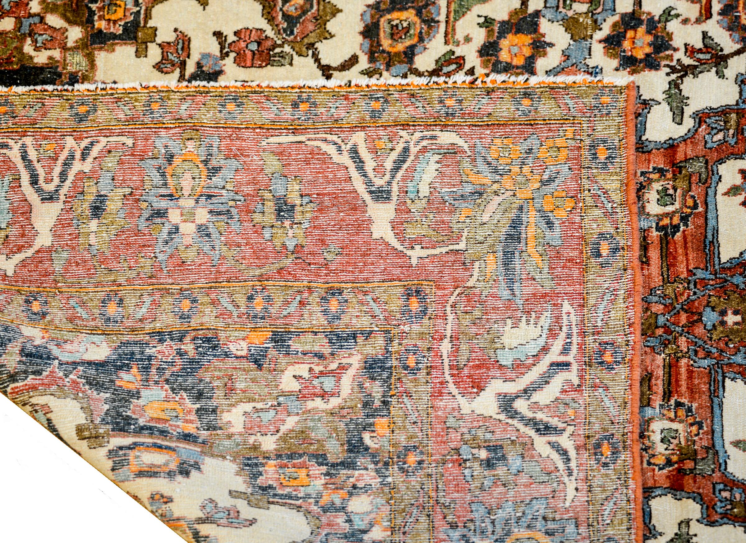 Exquisite Early 20th Century Malayer Rug For Sale 2