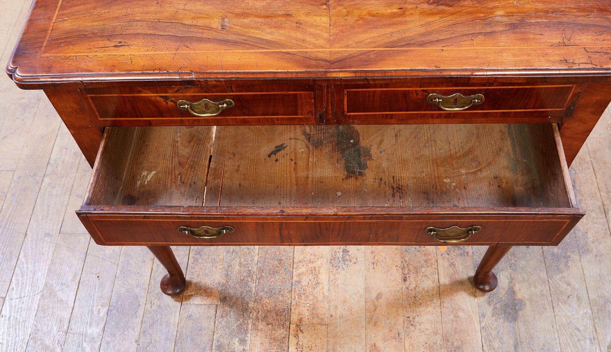 Exquisite Early English Lowboy For Sale 9