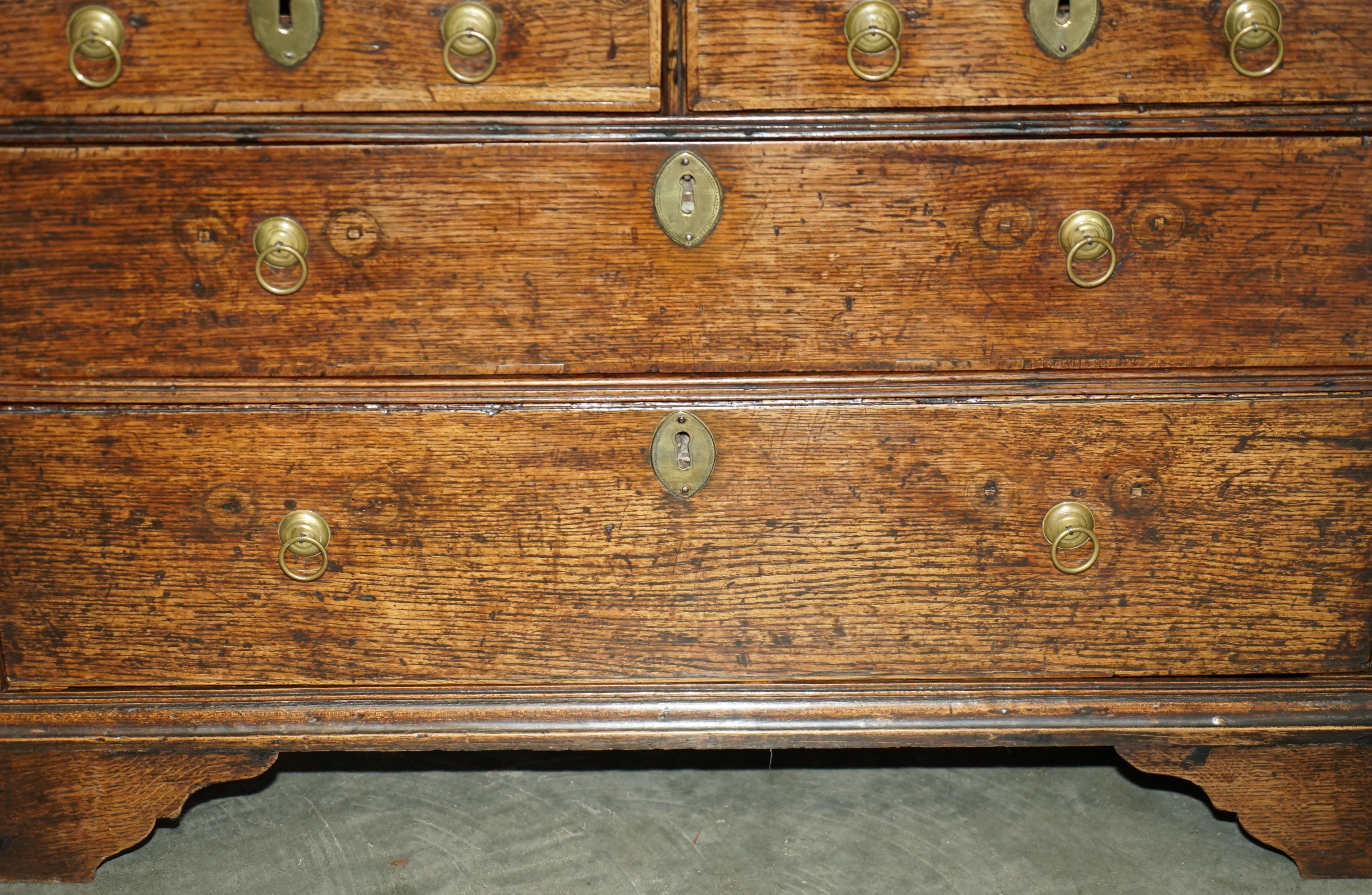 ESQUISITO SCRIVANIA DI CIRCA 1760 con piano in pelle verde In condizioni buone in vendita a West Sussex, Pulborough