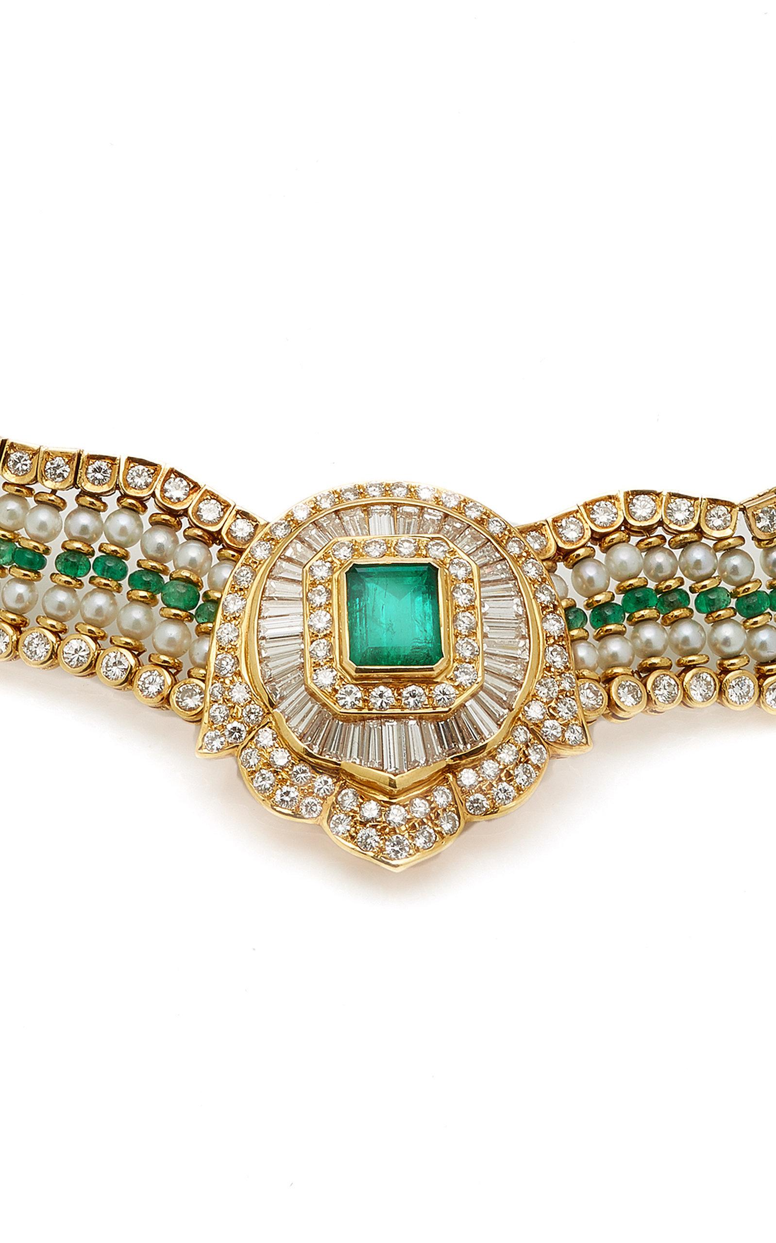 what is the exquisite emerald necklace worth
