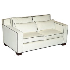 EXQUISITE & EXPENSiVE RALPH LAUREN MOHAIR VELVET LUXURY DESIGNER SOFA TWO SEAT