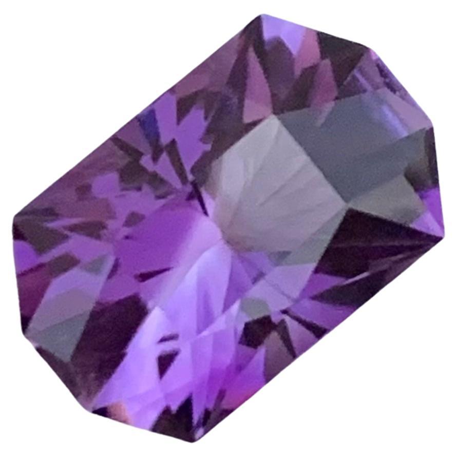 Exquisite Fancy Cut Loose Amethyst Gemstone 4.35 Carats Amethyst Jewelry For Sale