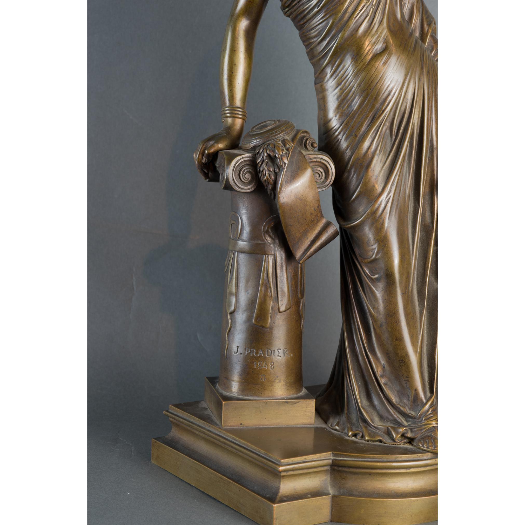 Exquisite Female Figural Bronze Statue 5