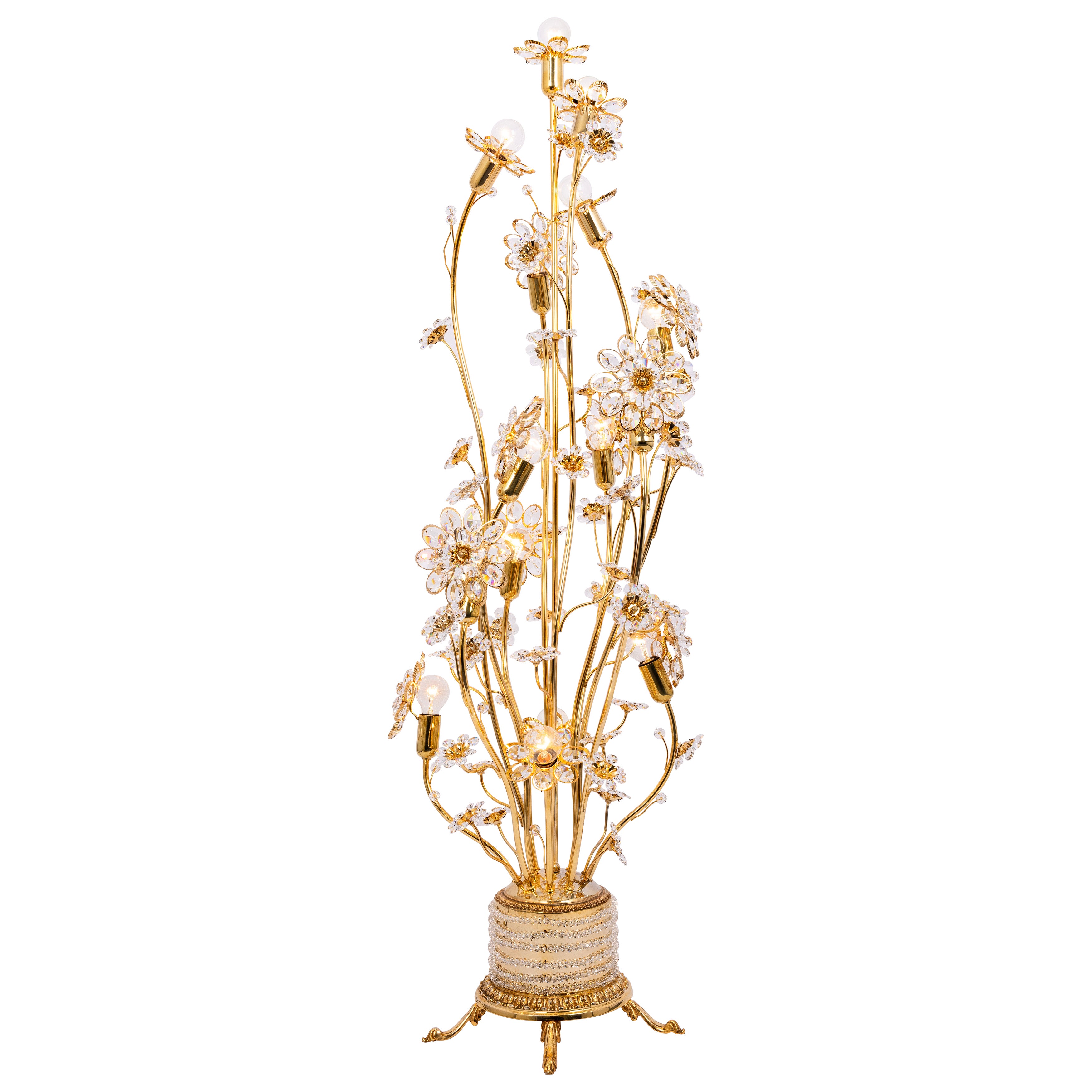 Exquisite Floor Lamp by Palwa, Germany, 1960s