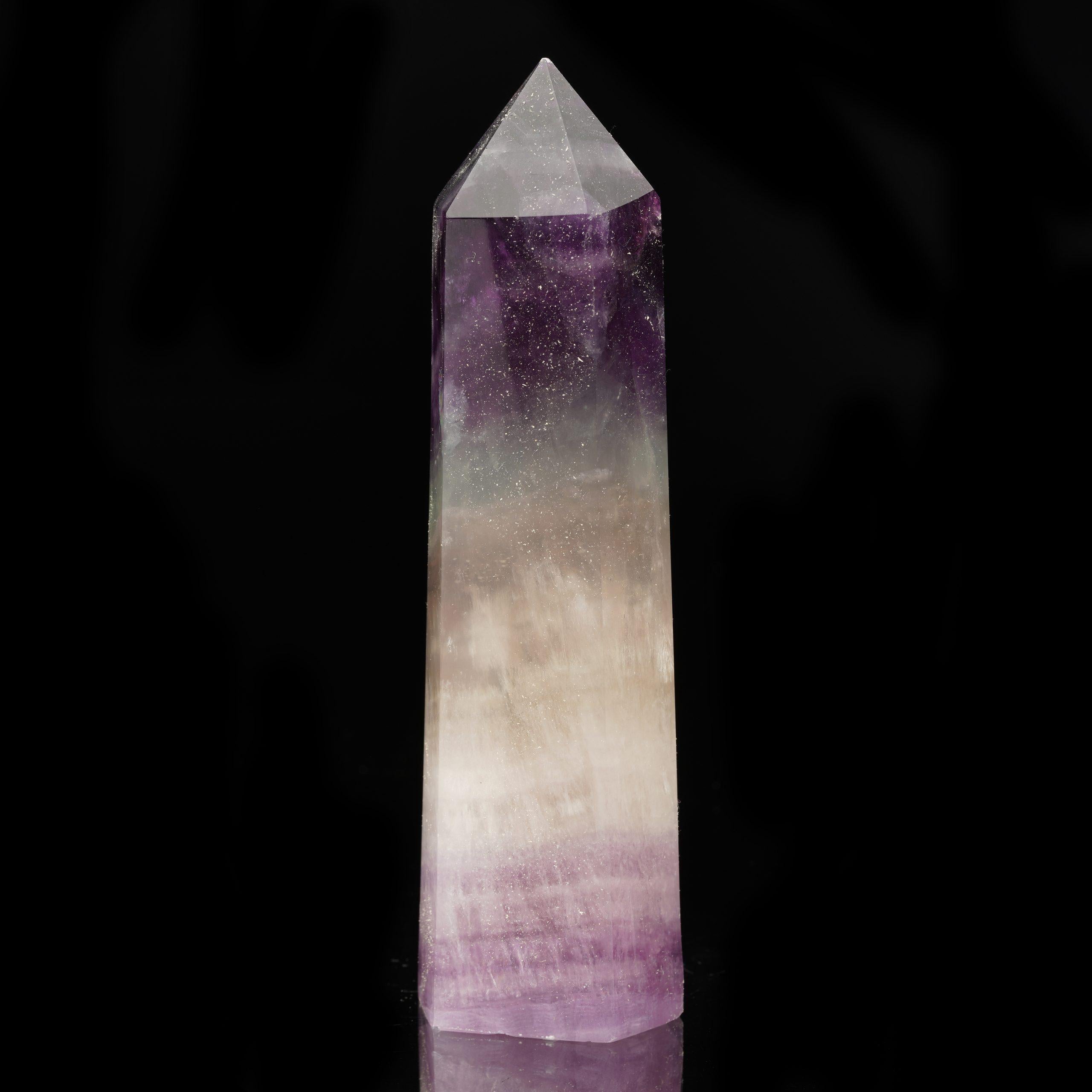 American Exquisite Fluorite Obelisk from China For Sale