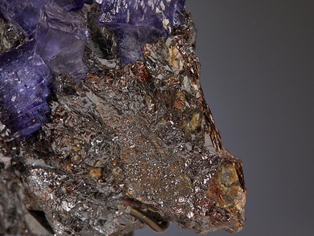 Exquisite Fluorite with Galena For Sale 4