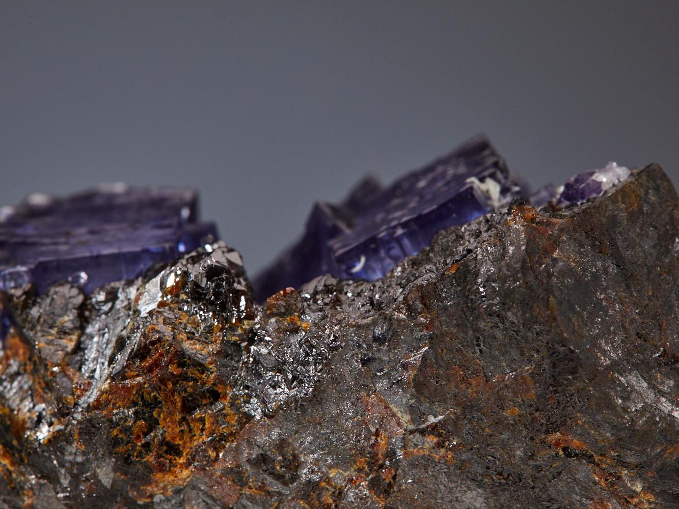Exquisite Fluorite with Galena For Sale 13